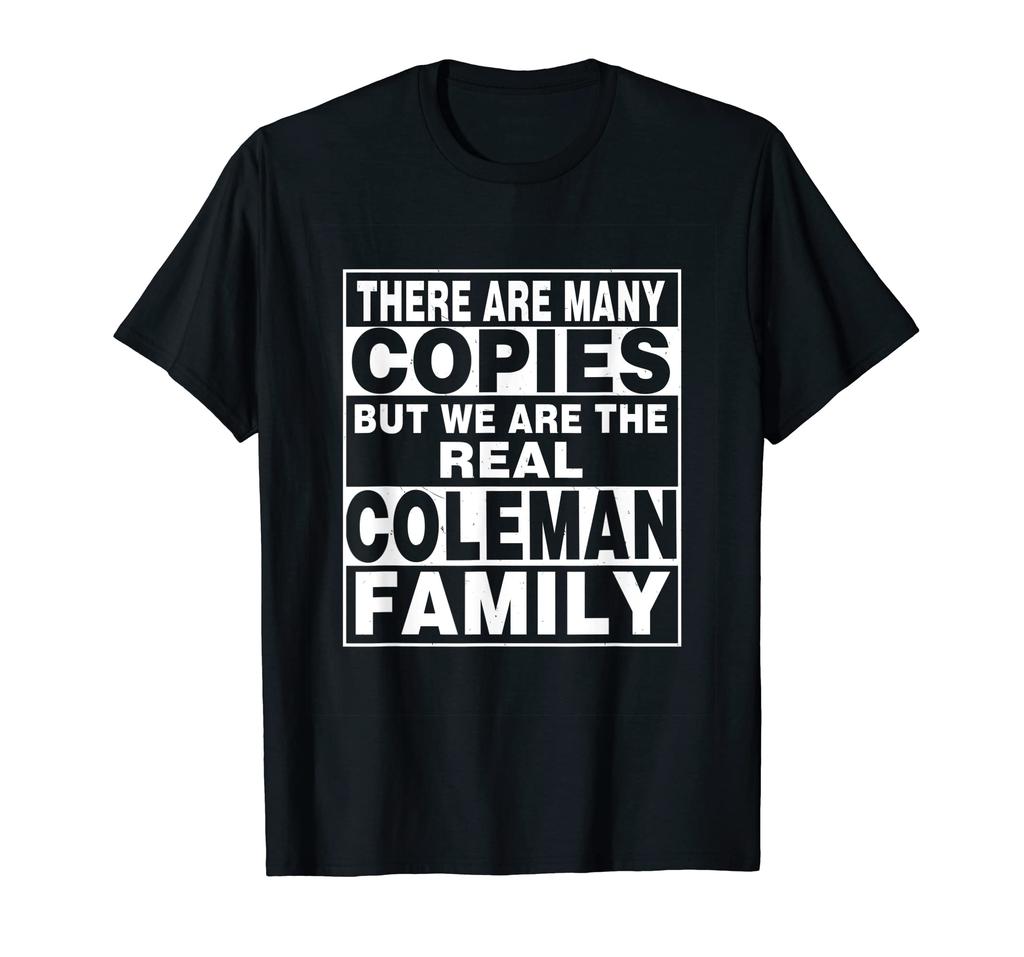 COLEMAN Last Name Family Name Personalized COLEMAN T-Shirt