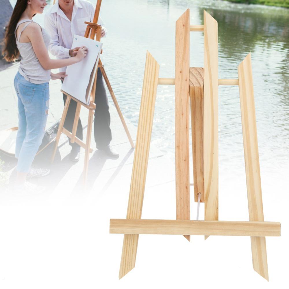 Faltbarer Holzstaffelei 28cm Tischstaffelei Malständer Werbetafel Platzierung