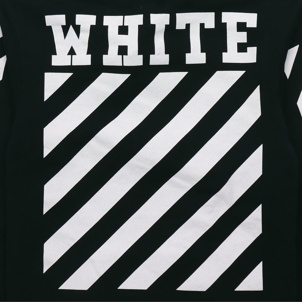 Felpa OFF WHITE da Uomo Nera OMBB001F150030031088