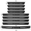 Carbon Fiber Car Door Threshold Sill Protector Trunk Stickers For Leapmotor T03 S01 B10 C11 C10 C16 C01 Car Accessories