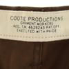 COOTIE Long Pants M Brown Men's Used