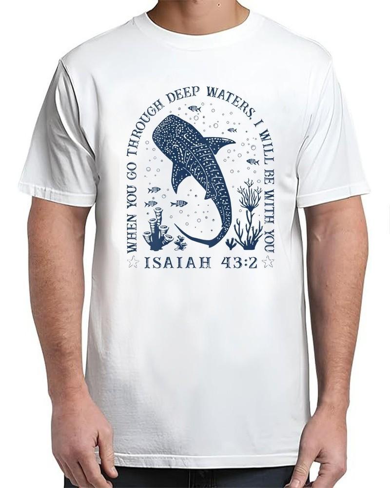 Whale Shark Isaiah Vintage Adult S-4XL T-Shirt Unisex T-Shirt