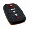 Cover for Toyota Smart Keys Crown Sport New Prius New Harrier Yaris Cross for a perfect smooth For Toyota vehicles Red IKTSilicon (3 Buttons) /