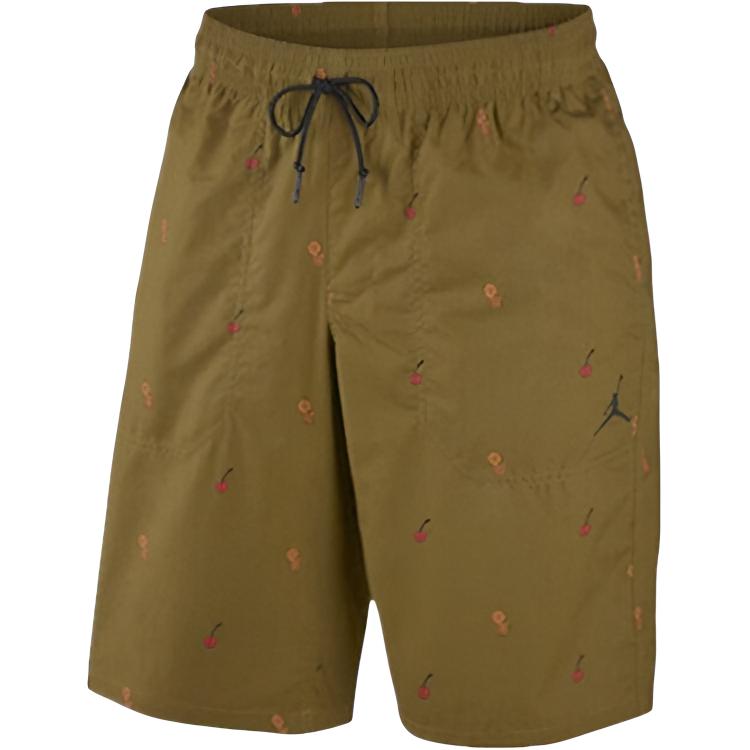 

Jordan Повседневные универсальные шорты-карго на шнуровке, дышащие, мужские шорты 828573-356 M