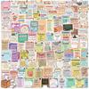 50Pcs/Set Mental Health . Reminder Label Art Stickers DIY Fashion Waterproof Doodle Decals Stickers
