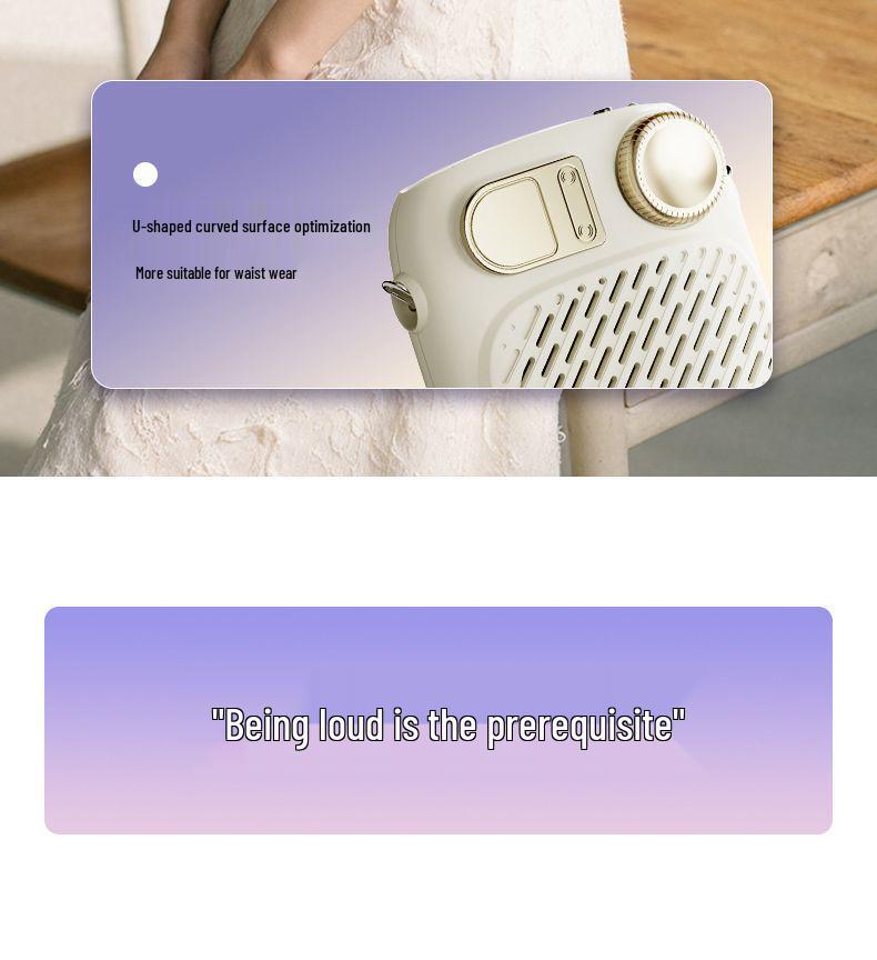 S10 Little Bee Wired Bluetooth USB Megaphone with Microphone for Teachers