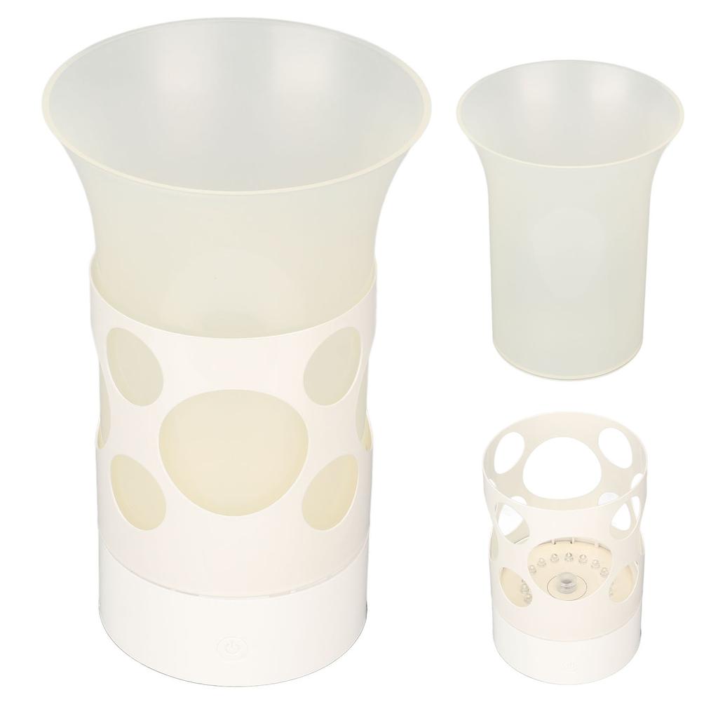 LED Vasenlicht Doppelte Verwendung Dekorative Vase Nachtlampe Ambienteleuchte für Zuhause Schlafzimmer USB-Stecker