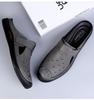 Men's Plus Size Breathable Cowhide Backless Slippers: Summer Hollow Design
