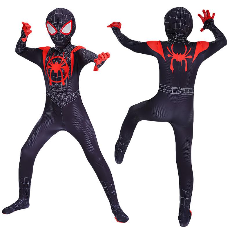 Costume Halloween Spider-Man Bodysuit Kids Miles Costume Heroes Expedition Cos Onesie