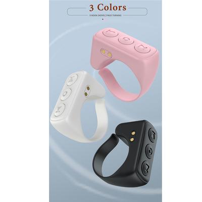 TikTok Scrolling Ring Kindle Page Turner Remote Photo Clicker iPhone Remote Camera Control Pause