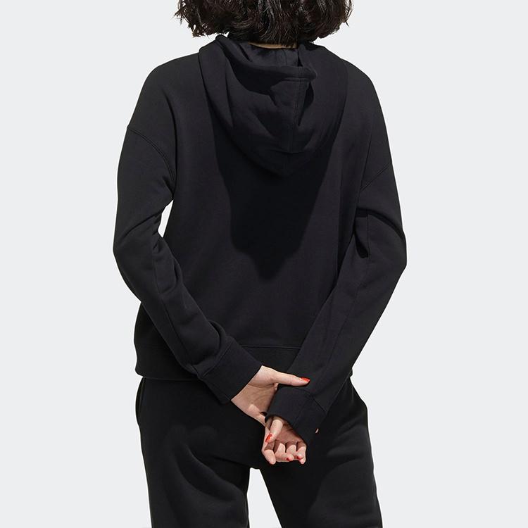 (WMNS) Adidas Neo Faves Hoodies 'Black' Women's GD9893