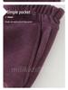 Girls' Fleece-Lined Wide-Leg Corduroy Pants - Winter 2025