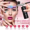 High-Pressure Nano Oxygen Injector & Airbrush Hydration Instrument for Beauty & Nail Art