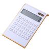 Ideamall Cute Solar-Powered Calculator, Stylish, Simple, Slim, Office-Friendly, (White)
