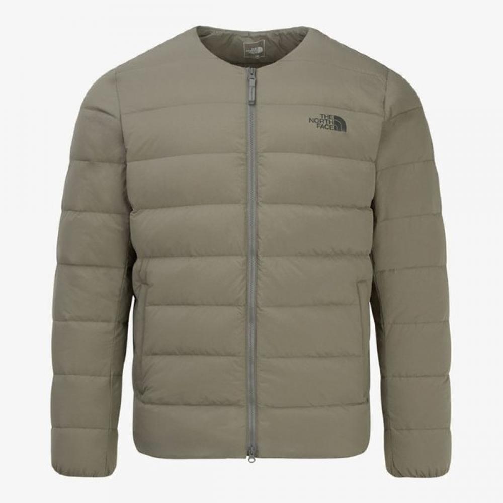 

The North Face Nj1dr54b Men S Poplar Down Cardigan grayiSh Khaki GRAYISH KHAKI/085