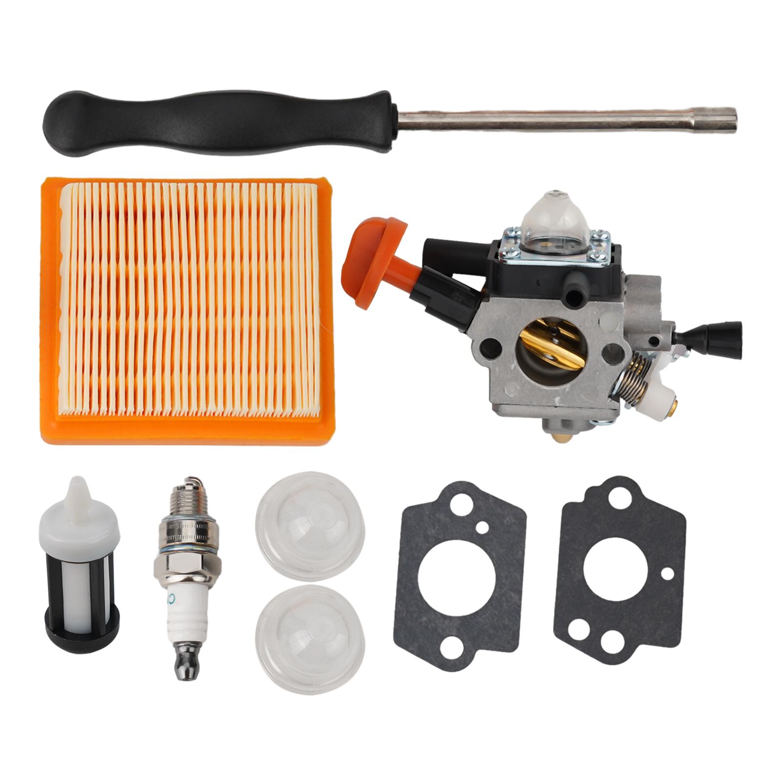 

1 Set Premium Carburetor Kit For FS131R HT133 HT131 KM131R FS311 - Guaranteed Lawn Mower Parts And Accessories