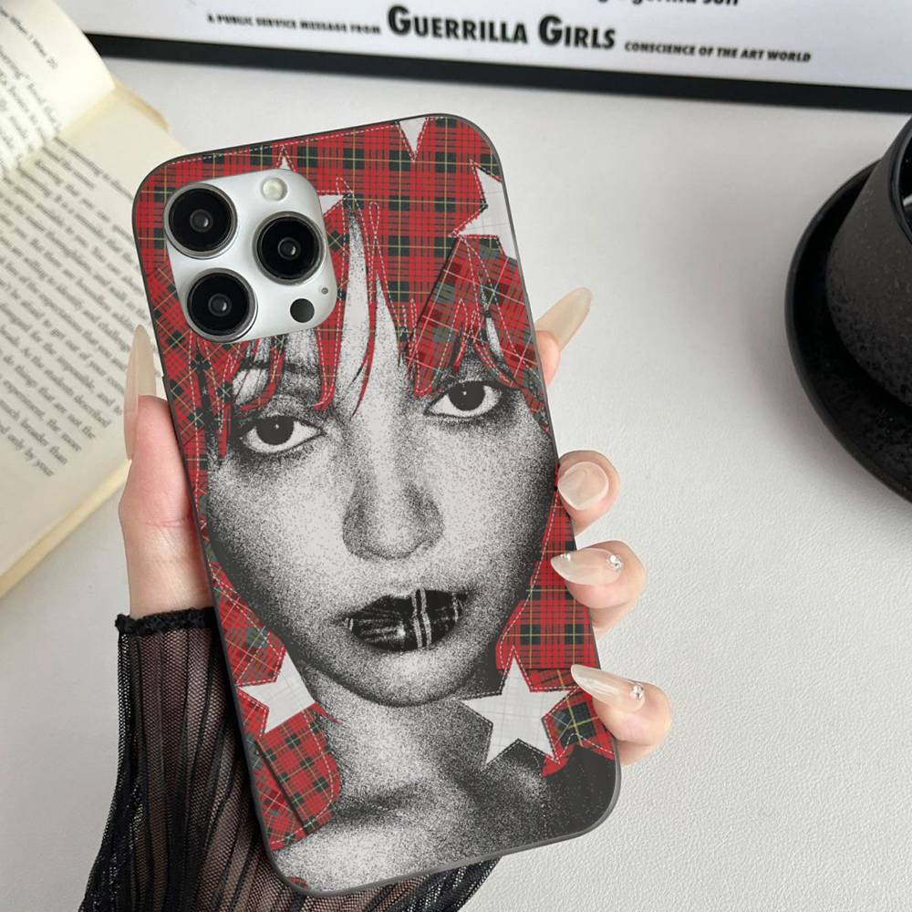 Singer Pinkpantheress Phone Case For IPhone 17 16 15 11 12 13 14 Pro Max Soft Corrugated Silicone Cover Case