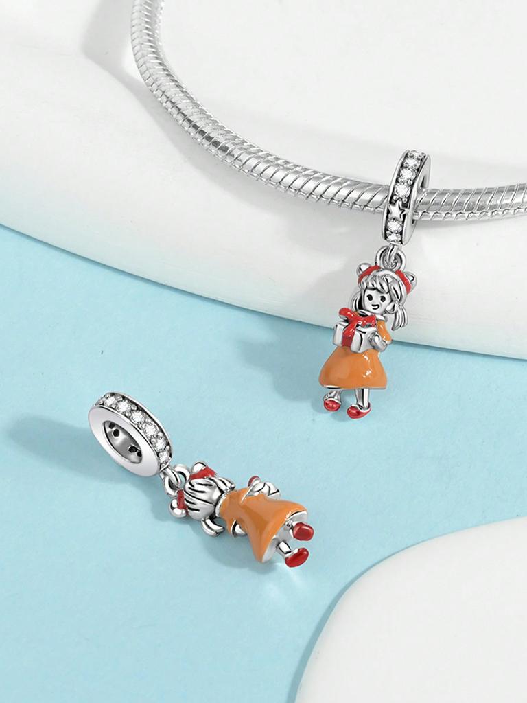 Charm Copper Colors Boy Girl Caring Nurses Bead For Original Bracelet Diy Beads Charms Jewellery Making Gift For Women Styfne