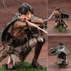 Angriff auf Titan: Levi Ackerman kampfbeschädigte Kapitän-Figur