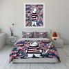 Cat, fish, flowers, patterns. Bedding sets Duvet cover sets Duvet covers Pillowcases(1 * Duvet Cover 2 * Pillowcases without duvet insert)