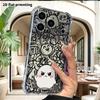 Phone Case: 2D Flat Suitable for iPhone 18 17 16 15 14 13 Pro Transparent Corner Protection Case, Stop, Christmas and Halloween Gifts