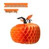 Halloween Hanging Ghost & Bat Decor with Pumpkin Honeycomb for Desktop & Venue