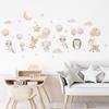 Cartoon Animal Balloon Wall Stickers for Children's Room Kids Room Wallpaper Bedroom Nursery Baby Room Decoration Decal Murals