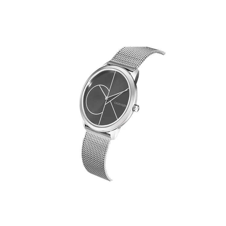 CALVIN KLEIN Quartz Wrist Watches Quartz Movement Stainless Steel Watchband Black Dial Men's Watches (Unisex) European US Watches K3M21123