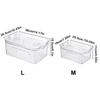 High Quality Transparent Fish Tank Square Plastic Fish Breeding Box With Lid Aquariums Table Decoration