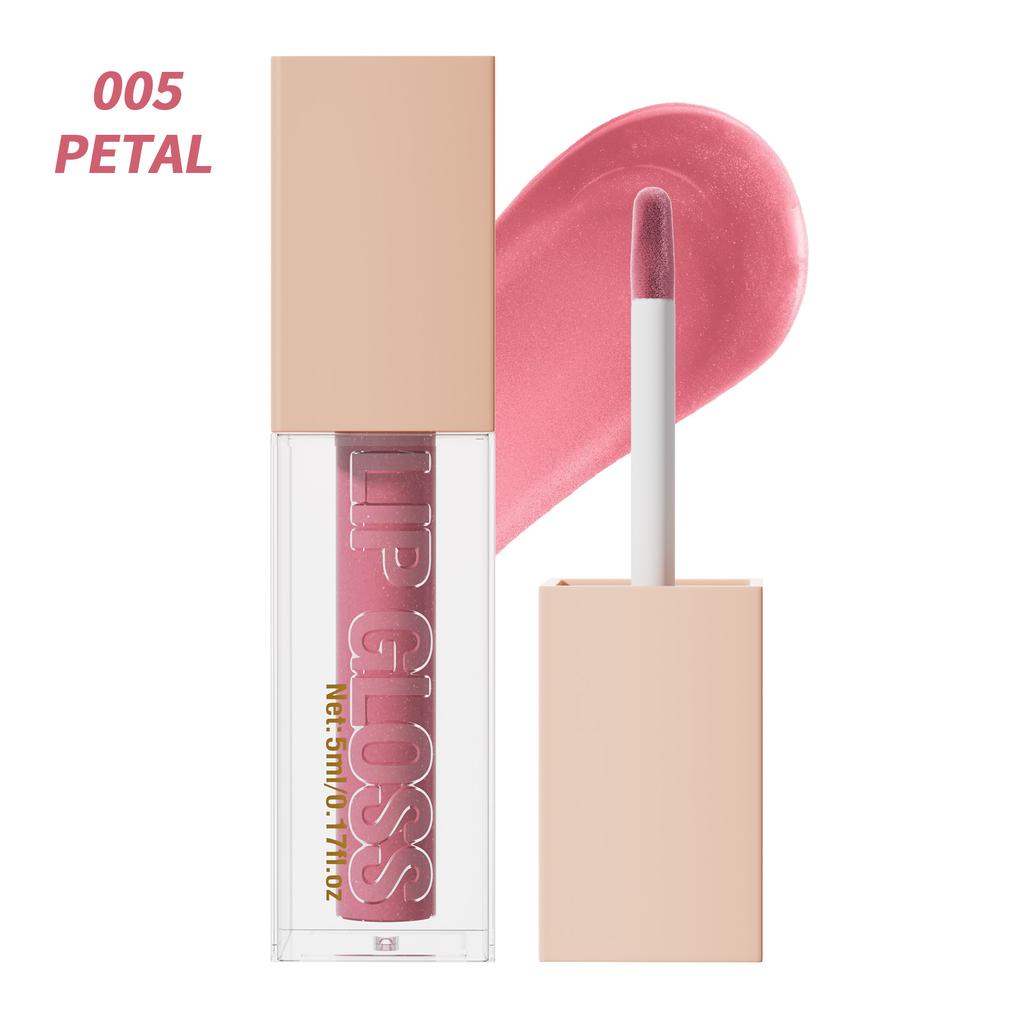 Lip Gloss Long-lasting Moisturizing Easy Halo-dyeing Waterproof Mirror Water Glass Lip Gloss Transparent Cosmetics