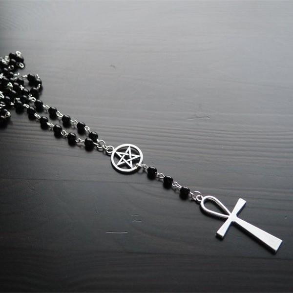 Stylish Alloy Star And Cross Charms Jewelry For Casual Wear And Office