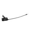 Hood Bonnet Release Cable with Pull Handle 68257542AA Flexible Bonnet Pull Release Cables Metal Black