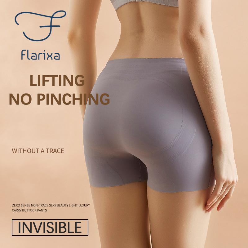 Flarixa Mid Waisted Magic Compression Pants Women's Underwear Tummy Control Panties Waist Trainer Lingerie Girl's Cute Underpants Undies