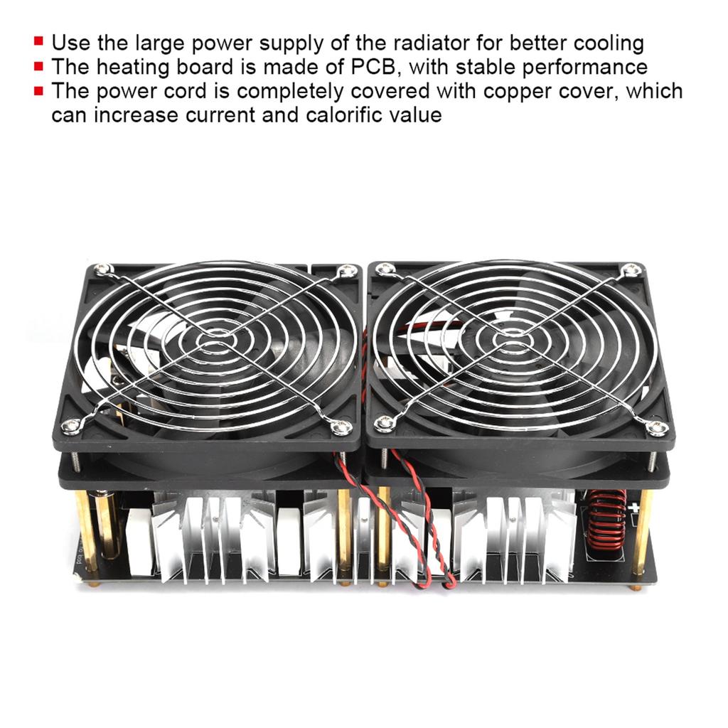 2500W vysoce výkonný vysokofrekvenční modul s indukčním ohřívačem se spirálovou spirálou a vodou