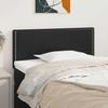 vidaXL Headboard Black 90x5x78/88 Cm Faux Leather