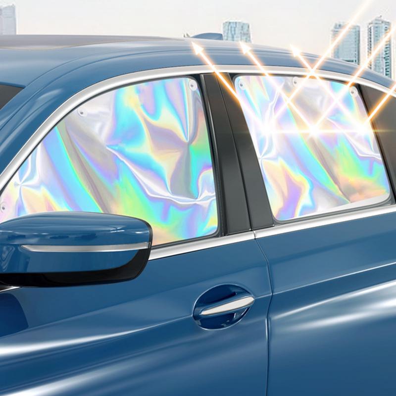 Magnetic Car Side Window Sun Shade Curtains Summer Car Sun Protection Cover Sunshade Anti Glare Window Sun Shades