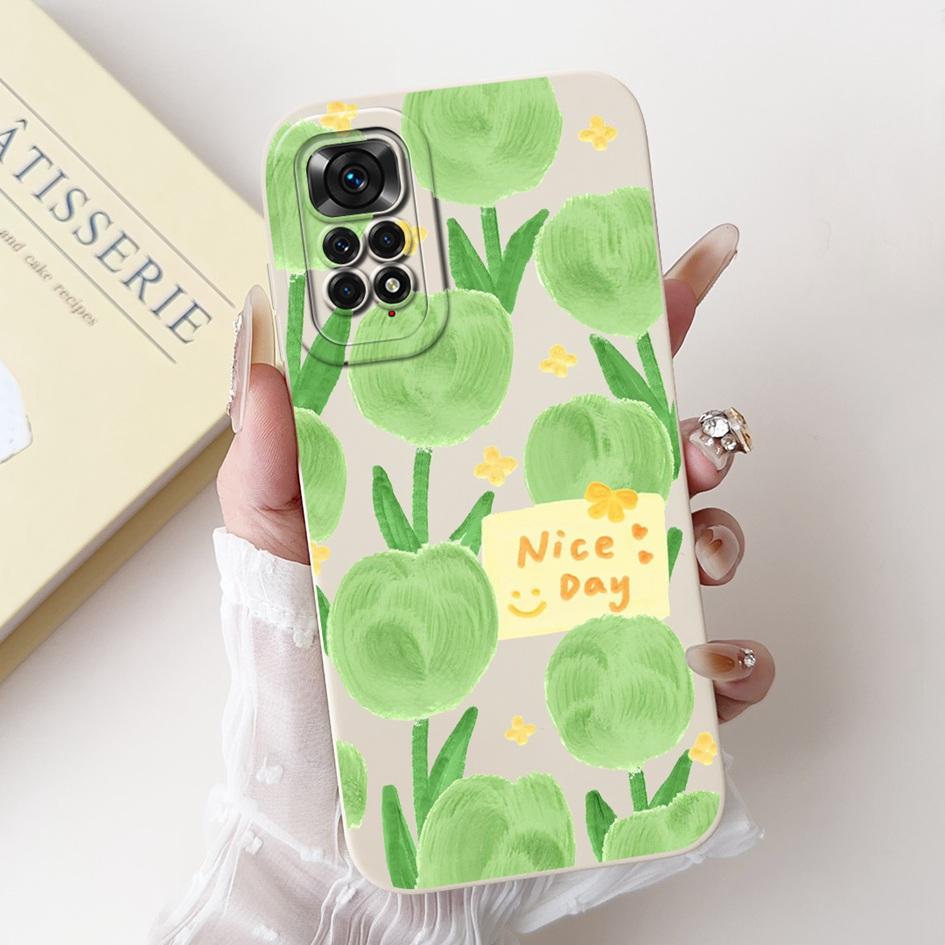 For Redmi Note 11 Case Note 11s 4G Soft Silicone TPU Cute Cover For Xiaomi Redmi Note 11 Pro 5G Phone Case On Redmi Note11s Capa
