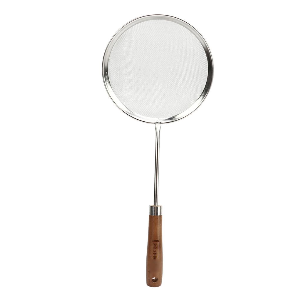 Oil Colander Efficiency Filtration Easy To Use Fine Mesh Food Strainer Spoon for Grease Gravy Foam L