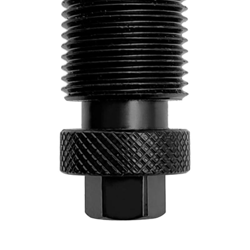 Timing Positioning Tool T40237 with Threaded Body, Knurled Collar, and Drive Head for Engine Timing Service and Chain Replacement Tasks