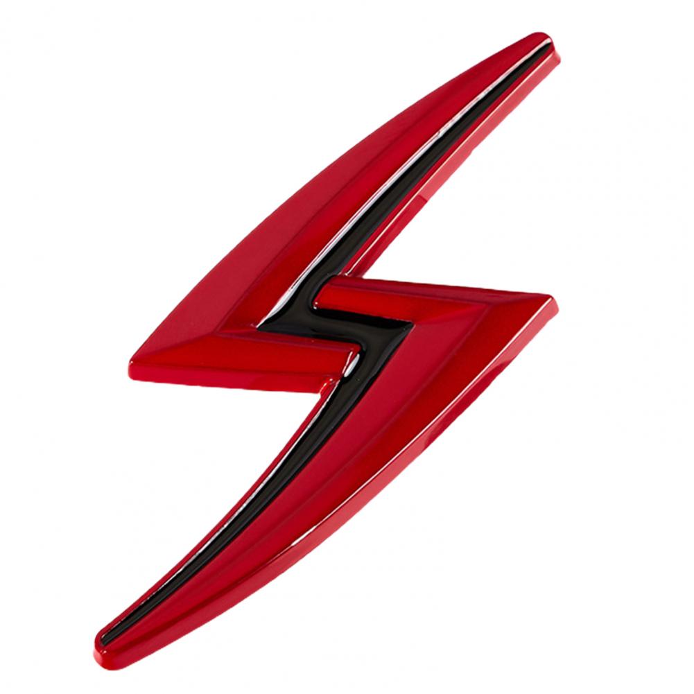 Car 3D Decal Z Shape Electroplating Polishing Emblem Sticker Self Adhesive Car 3D Emblem Sticker Auto Decoration Badge Decal