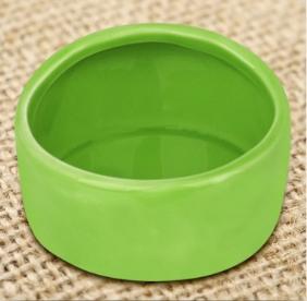 Non-Slip Plastic Pet Bowl - Small Animal Feeder & Water Dish for Hamsters, Rabbits, Cage Essentials Durable Food Container