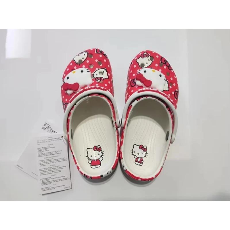 Miniso Hello Kitty Pochacco Melody Summer Children Cartoon Children Slipper Nonslip Soft Soled Wrap Toe Sandal Kid Birthday Gift