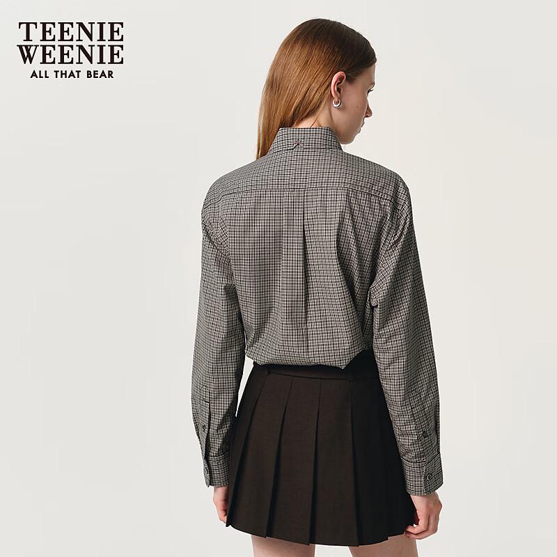 Teenie Weenie Bear Plaid Women's Shirt
