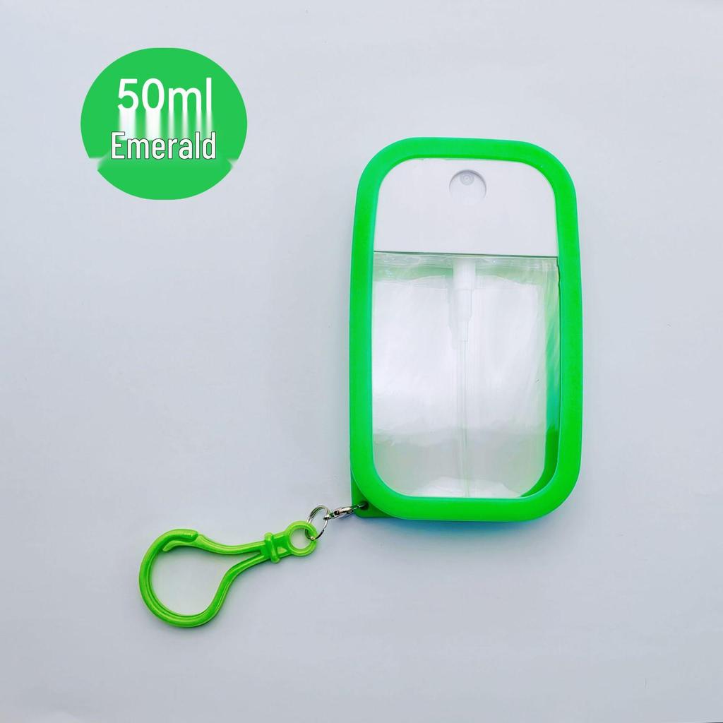 Portable Travel Silicone Hook Perfume & Toner Spray Bottle