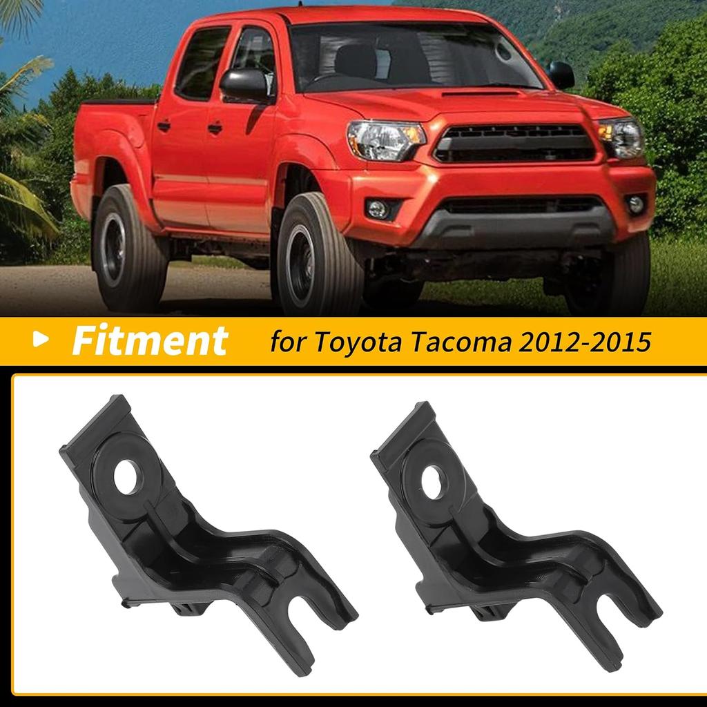 Front Bumper Filler Inner Retainer Clip for Toyota Tacoma 2012-2015 No.52531-04010 Left Right Side 2Pcs