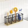 Detachable Cooking Utensils Storage Basket Large Capacity Kitchen Table Organizer  Cupboard
