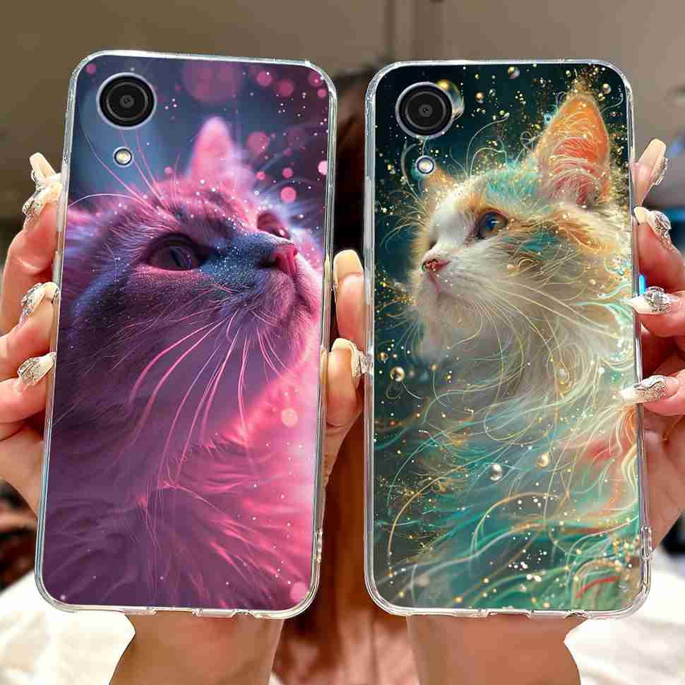 For Samsung A03Core Case Soft Silicone Cute Heart Painted Cover Case For Samsung Galaxy A03 Core SM-A032F TPU Fundas Capa
