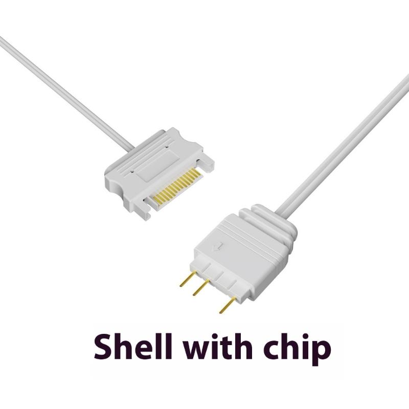 5V 3Pin Computer Motherboard Extension Cable ARGB Extension Adapter Cable ARGB Power Connector For PC Motherboard