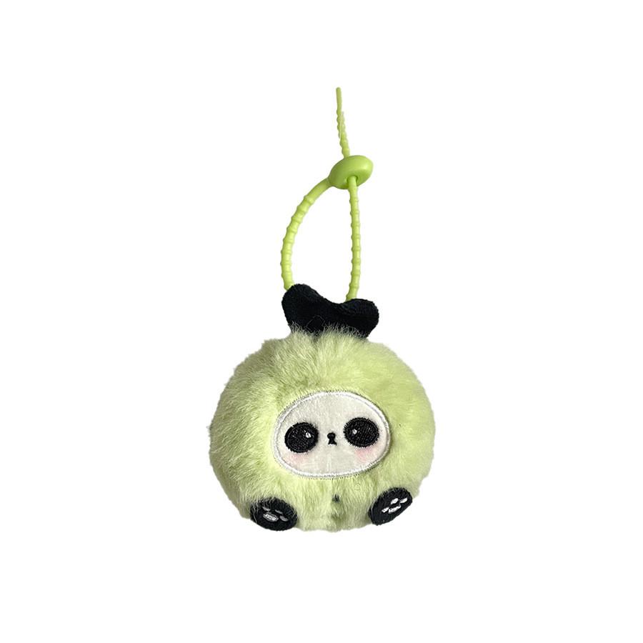 Squeak Panda Pig Chicken Plush Keychain Cartoon Animal Pendant Decoration Gift
