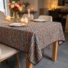 Dining Kitchen Party Daily Household Rectangle Cotton Linen Soft Washable Table Cloth